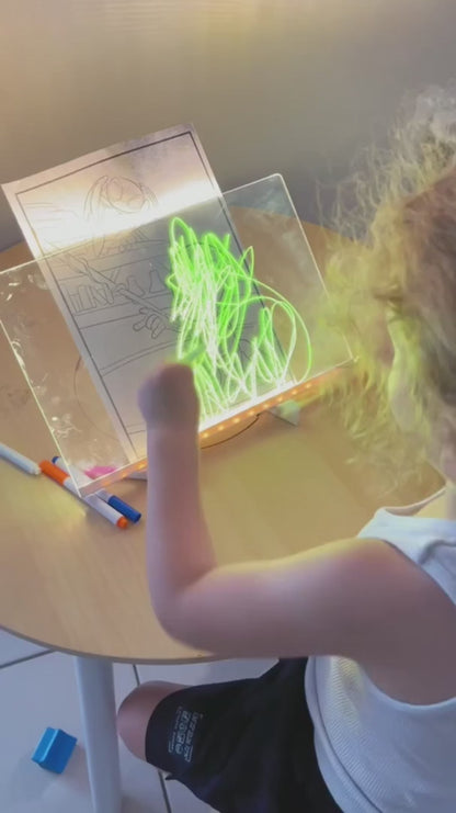 GlowScreen™ – Светещият таблет за рисуване